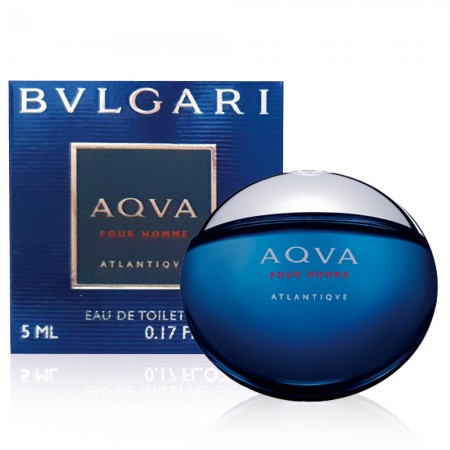 BVLGARI寶格麗 勁藍水能量男性淡香水 5ml 